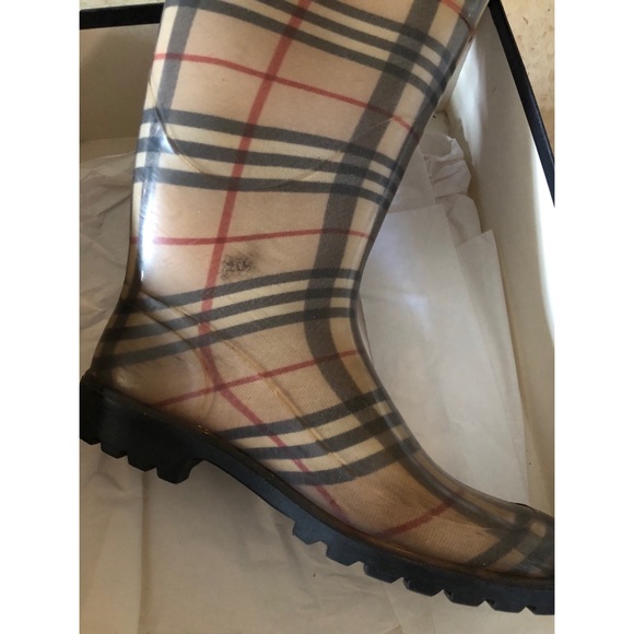 Burberry Rain Boots - Picture 2 of 16